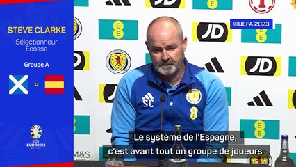 Clarke craint l'Espagne de Luis de la Fuente