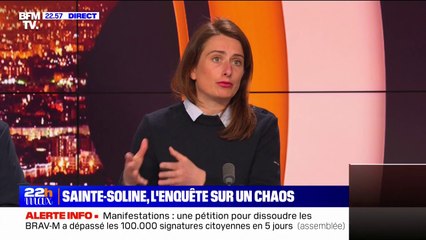 Maintien de l'ordre: "Je n'ai pas de problème avec ce métier, mais j'ai un vrai problème avec le nombre de dérapages", affirme Marine Tondelier (EELV)