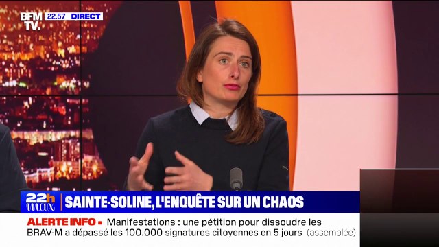 Maintien de l'ordre: Je n'ai pas de problème avec ce métier, mais j'ai un vrai problème avec le nombre de dérapages , affirme Marine Tondelier (EELV)