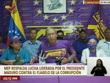 MEP respalda la lucha liderada por el Presidente Maduro contra el Flagelo de la corrupción