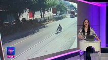 VIDEO: Motociclistas se impactan de frente en Zacapa, Guatemala