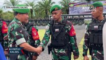 400 Prajurit TNI AD Yonif 623/BWU Berangkat Jaga Perbatasan RI-Papua Nugini