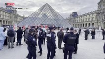 Réforme des retraites : le musée du Louvre en grève