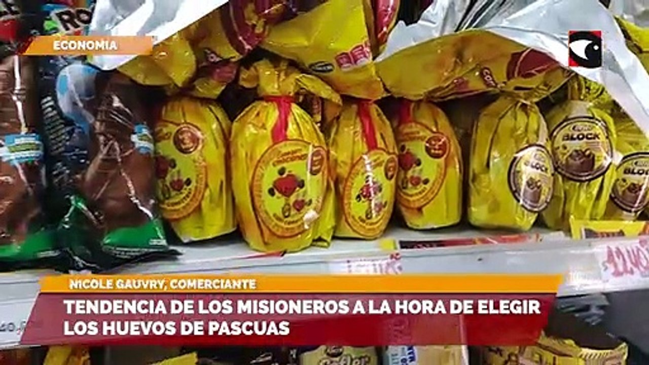 Pascuas en Misiones: Tendencia de los misioneros a la hora de elegir los huevos de pascuas