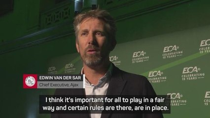 "All must play in a fair way" - Van der Sar on Barcelona scandal