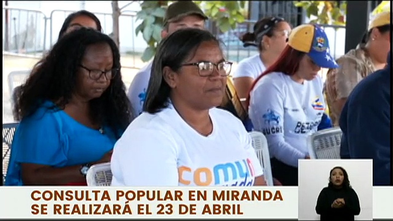 Miranda | Instalan Comisión Electoral para la consulta popular que se realizará el 23 de abril