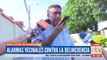Alarmas vecinales contra la delincuencia en el barrio Guaracal