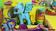 Play doh Rainbow My little pony Disney Kids Toys Children Funny videos Unboxing Review 201