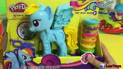 Play doh Rainbow My little pony Disney Kids Toys Children Funny videos Unboxing Review 201