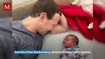 Mark Zuckerberg celebra el nacimiento de su tercera hija: 