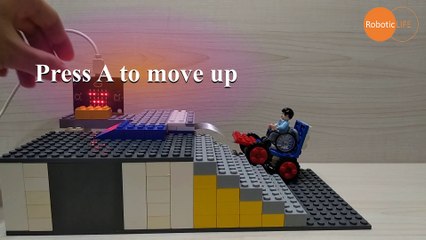 micro:bit + Toy - Wheelchair Conveyor