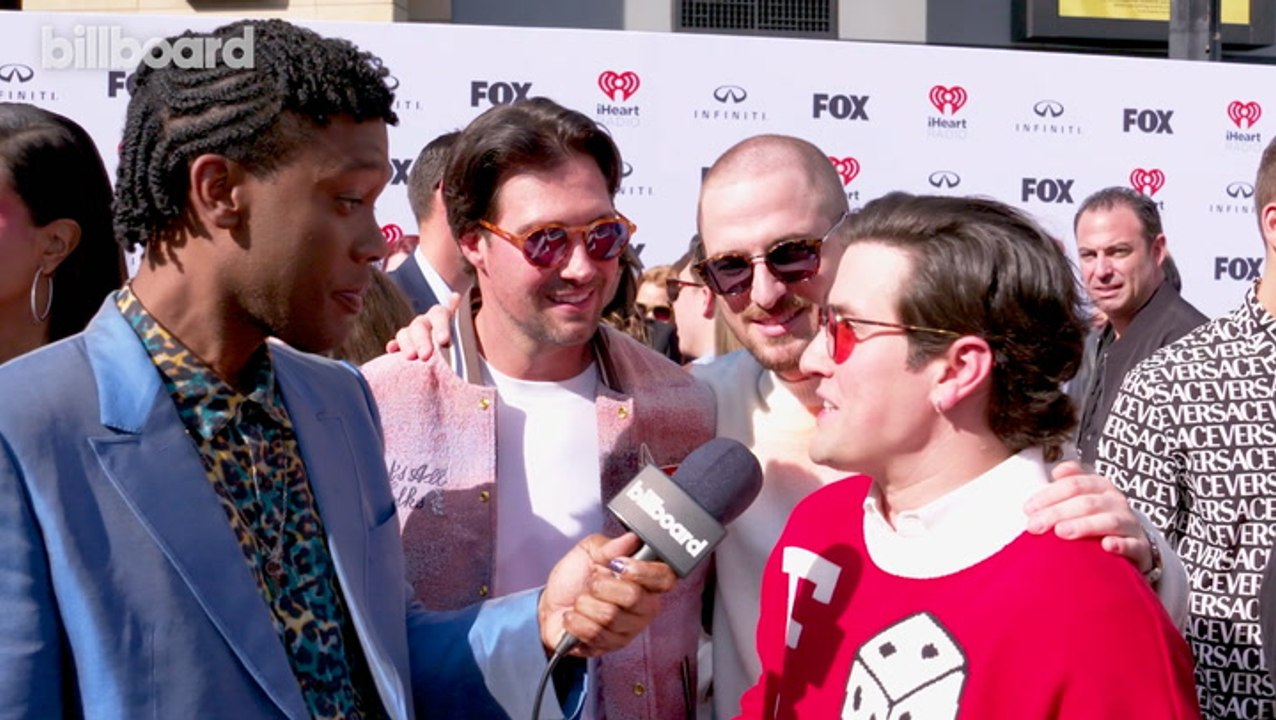 Big Time Rush on Their New Music, Crazy Fan Encounters, Hearing Their Song On The Radio For The First Time & More | iHeart Radio Music Awards 2023