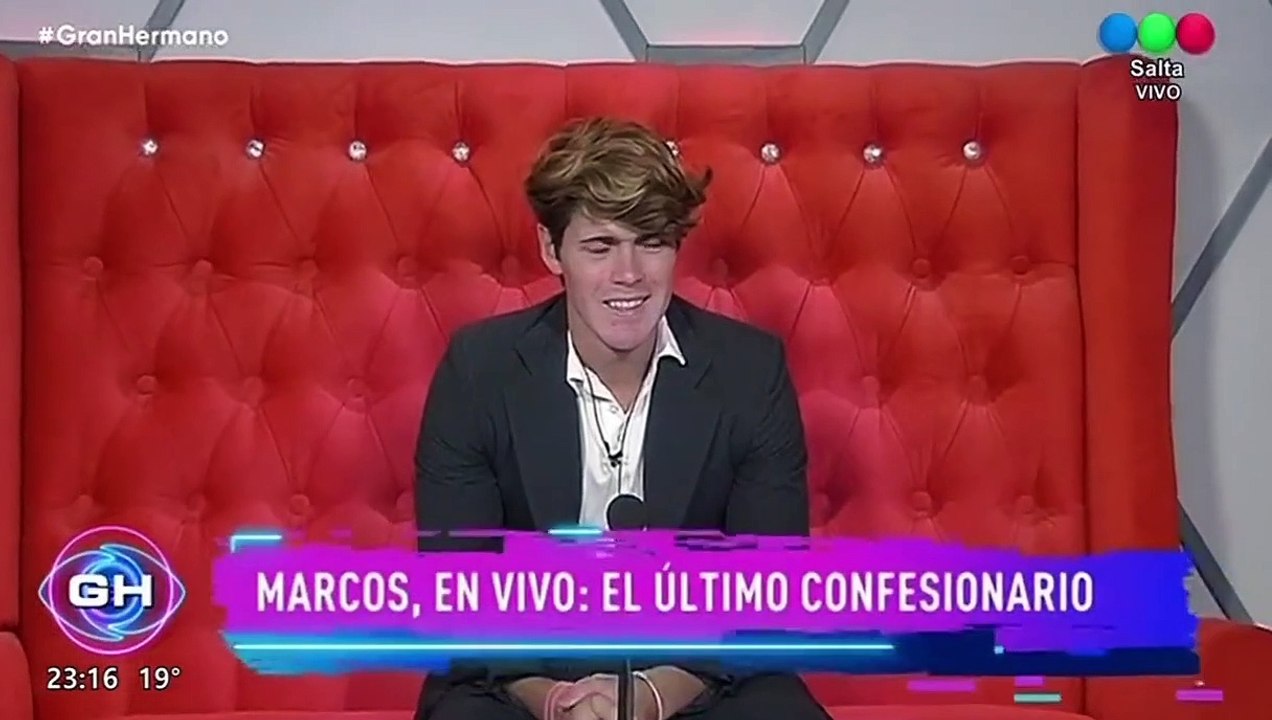 Marcos entró por última vez al confesionario: "Este recorrido será eterno"