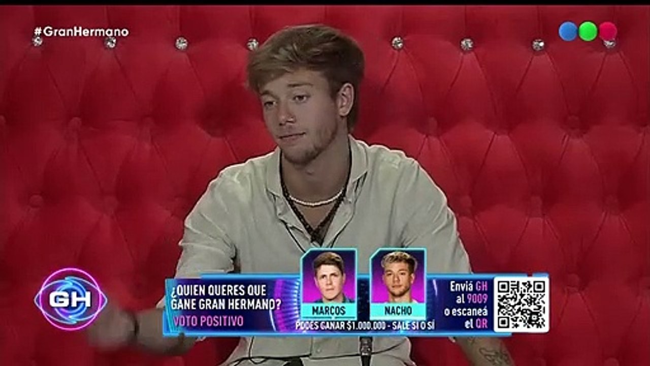 Nacho entro por última vez al confesionario