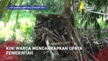 Perjuangan Siswa Menuju Sekolah, Bertaruh Nyawa Seberangi Sungai dengan Tali Bekas Jembatan Rusak