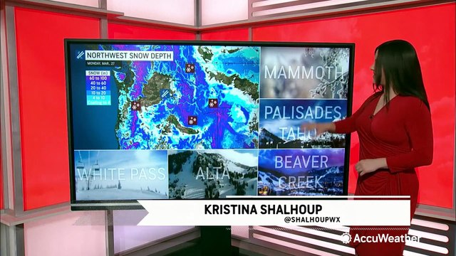 Your ski conditions forecast for the western US