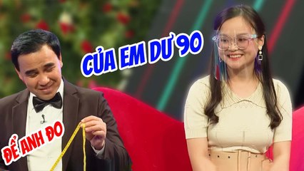 Yêu Cầu Bạn Gái Có Vòng Một Trên 90 Anh Chàng Mang Thước Đi Nhờ MC Đo Hộ Khiến Ngọc Lan Ngượng Ngùng