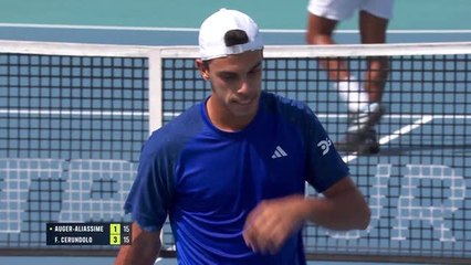 Cerundolo reverses form to beat Auger-Aliassime in Miami
