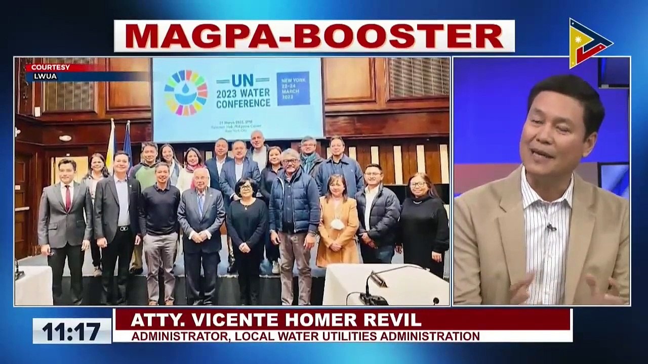 Panayam kay Atty. Vicente Homer Revil, Administrator, Local Water Utilities Administration