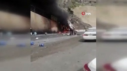Suudi Arabistan’da umrecileri taşıyan otobüs alev topuna döndü: 20 ölü, 29 yaralı