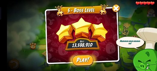Angry Birds 2 | Level 05 | Boss Level | Hitting Fun | Angry Bird 2 Show