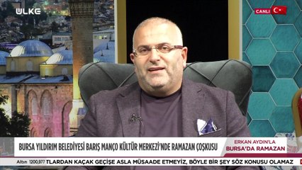 Erkan Aydın’la Bursa’da Ramazan 5. Bölüm (27 Mart 2023)