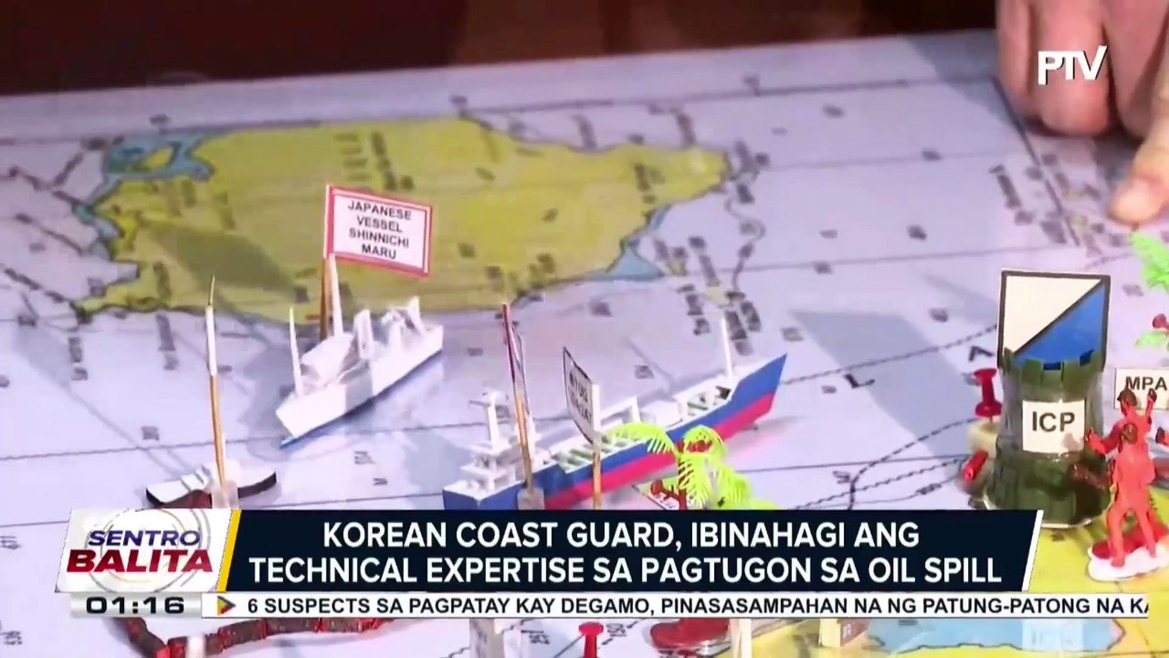 Mga kinatawan ng Korean Coast Guard Response team, dumating na sa bansa para tumulong sa oil spill response
