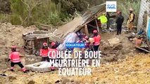 Equateur : course contre la montre pour les secours après un glissement de terrain