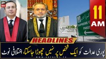 ARY News Headlines | 11 AM | 28th March 2023