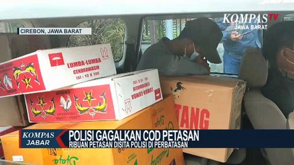 Ribuan Petasan Disita Polisi di Perbatasan