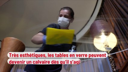 Table en verre : comment nettoyer sans laisser de traces ?