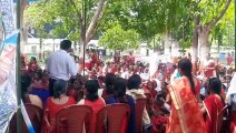 jabalpur आंगनबाड़ी कार्यकर्ता और पर्यवेक्षकों ने लगाया आरोप, निकाली रैली