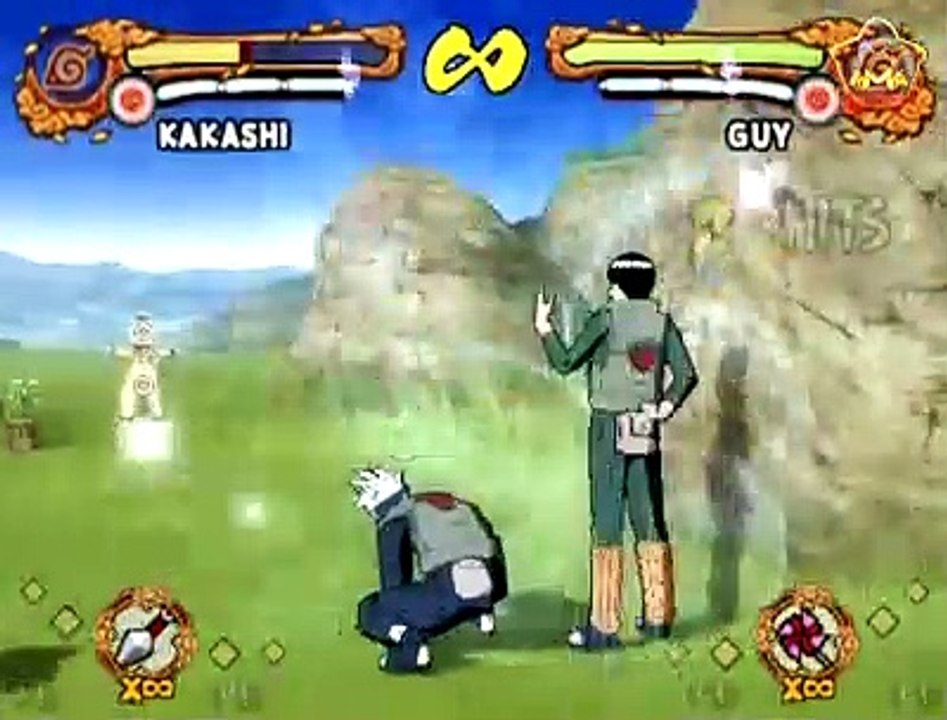 kakashi vs guy