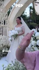 Jana Roxas walks down the aisle | PEP #shorts