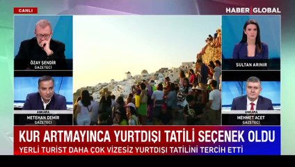 Kur artmayınca vatandaş yurtdışını tercih etti