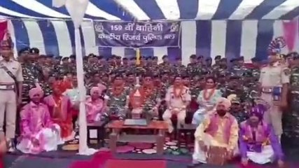 गया: भांगड़े की थाप पर खूब थिरके अफसर, CRPF 159 को मिला सर्वश्रेष्ठ पुरस्कार
