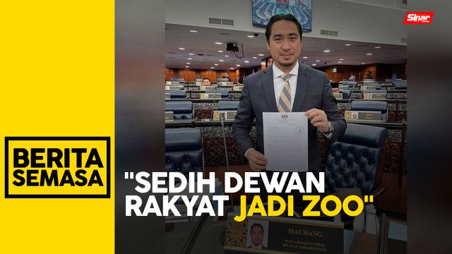 Lawatan PM ke Arab Saudi: Speaker tegur Wan Fayhsal jangan seperti zoo!