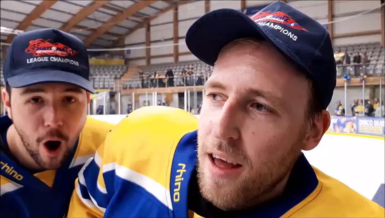 Leeds Knights - Matt Haywood on winning the NIHL National league title