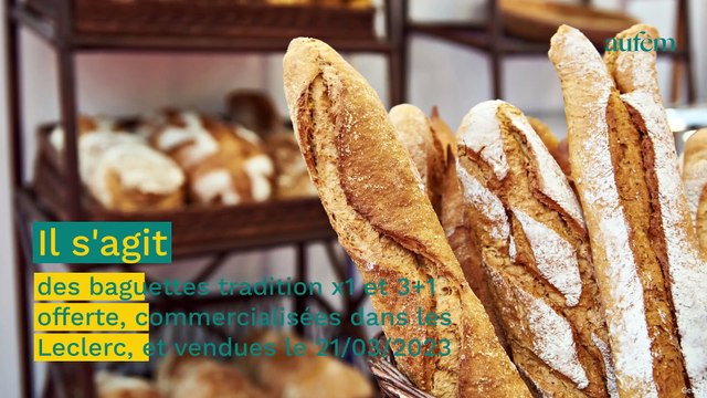 Rappel produits : ce pain vendu en supermarché ne doit pas être mangé