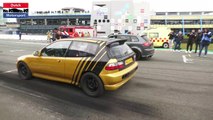 800HP- Audi RS3 Drag Racing - Crazy Burnouts-