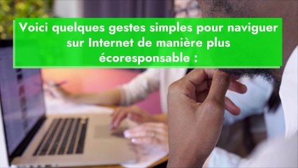 Comment naviguer sur Internet sans trop polluer ?