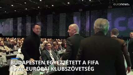 Budapesten írt alá új megállapodást a FIFA és az Európai Klubszövetség