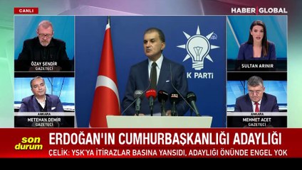 AK Parti'den Erdoğan'ın adaylığına yapılan itirazlara açıklama
