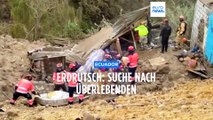 Verzweifelte Suche nach Überlebenden: Erdrutsch in Ecuador fordert 16 Menschenleben
