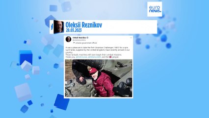 Ucrania anuncia la llegada de los tanques Challenger británicos