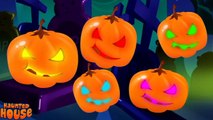 Five Little Pumpkins Jumping On Bed | Spooky Nursery Rhymes For Kids
