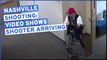 Nashville shooting - Video shows active shooter arriving at school