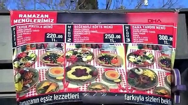 Artan fiyatlardan dolayı iftar saati restoran ve lokantalar boş kaldı: Düşen alım gücü nedeniyle müşteri restorana gelmekte zorlanıyor