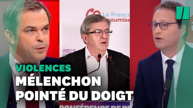 Après les violences à Sainte-Soline, Mélenchon coupable idéal de la droite et la majorité