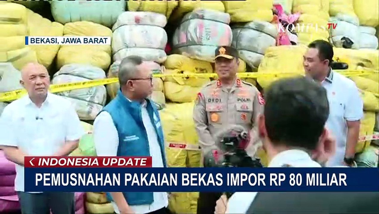 Mendag Zulkifli Hasan: Baju Bekas Impor Selundupan Kuasai 31 Persen Pasar UMKM